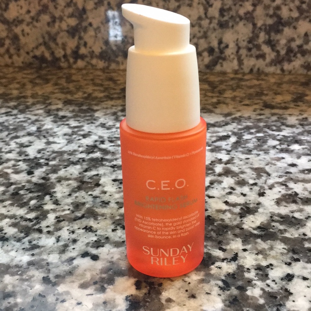 Sunday Riley CEO Rapid Flash Serum FULL SIZE